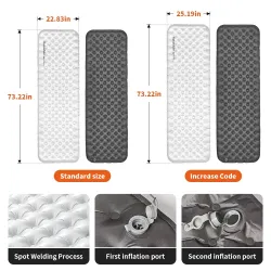 Matelas pneumatique NATUREHIKE : confort et chaleur pour les campeurs